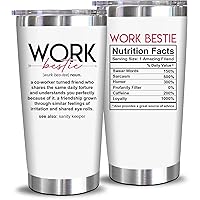 NewEleven Birthday Gifts For Coworker Women – Work Bestie Gifts For Women Friendship - Unique Present Ideas For Coworker Leaving, Going Away, Goodbye, Farewell Party – 20 Oz Tumbler