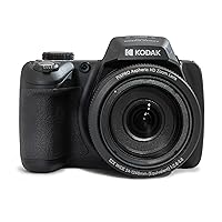 Kodak PIXPRO Astro Zoom AZ528-BK 16 MP Digital Camera with 52x Optical Zoom 24mm Wide Angle Lens 6 fps Burst Shooting 1080P Full HD Video Wi-Fi Connectivity and a 3