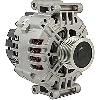 New Alternator Compatible with/Replacement for 2.0L A3 09 10 11 12 13 14 2009 2010 2011 2012 2013 2014 12Clock 140Amp Internal Fan Type Clutch Pulley Type Internal CW Rotation 12V