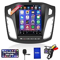 2G+64G for Ford Focus 2012 2013 2014 2015 2016 2017 2018 Android Car Stereo Radio, podofo 9.7” Vertical HD Touch Screen Bluetooth Radio with Phone Mirror Link GPS Navigation WiFi FM Backup Camera Mic