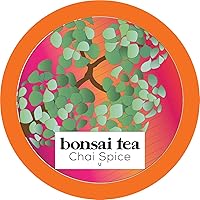 Bonsai Tea Co. Chai Spice, Compatible with K Cup Brewers Including 2.0, 40 Count