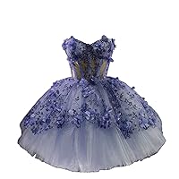 ZHengquan Women's Homecoming Dresses Lace Short Tulle Prom Dress V Neck Cocktail Dresses Off Shoulder Party Gowns