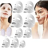 Collagen Mask, Bio-Collagen Real Deep mask, Deep Collagen Anti-Wrinkle Lifting Mask,Bio Collagen Face Mask, Overnight Mask,Wash Free Collagen Films Lifting Mask For Face (12)
