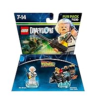 LEGO Dimensions: Fun Pack Back To The Future Doc Brown LEGO Dimensions: Fun Pack Back To The Future Doc Brown Back to the Future