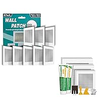 23 Pack Drywall Repair Kit, 500g Safe Wall Mending Agent with Scraper, Wall Patch Repair Kit Easy to Fill Holes for Aluminum Metal Plaster Sheetrock Ceiling