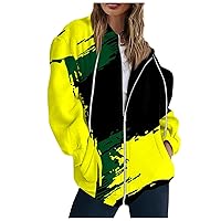 Zip Up Hoodies For Women,Womens Fall Fashion 2023 Sweatshirt Long Sleeve With Pocket Cardigan Jacket Zipper Coat
