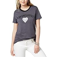 Womens I'm Exclusive Embellished T-Shirt