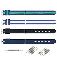 HKZBS Canvas nylon strap accessories are For various brand watch straps, men's, women's and children's wristbands Watch band 10mm12mm13mm14mm15mm16mm17mm18mm19mm20mm22mm