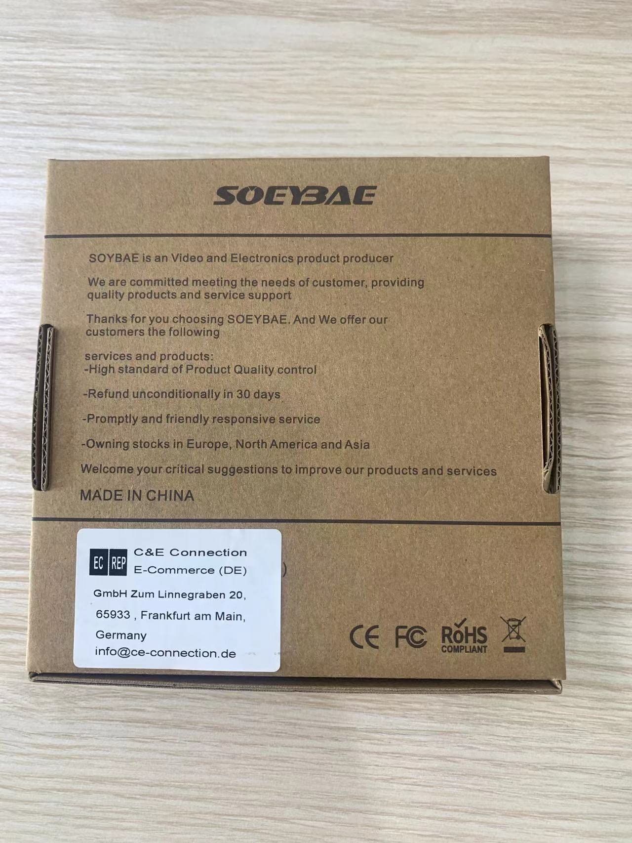 SOEYBAE 4K Fiber Optic HDMI Cable 50ft/15m HDMI Cable 2.0 Supports 4K@60Hz, 18Gbps, 4:4:4, ARC, 3D, for TV LCD Laptop PS3 PS4