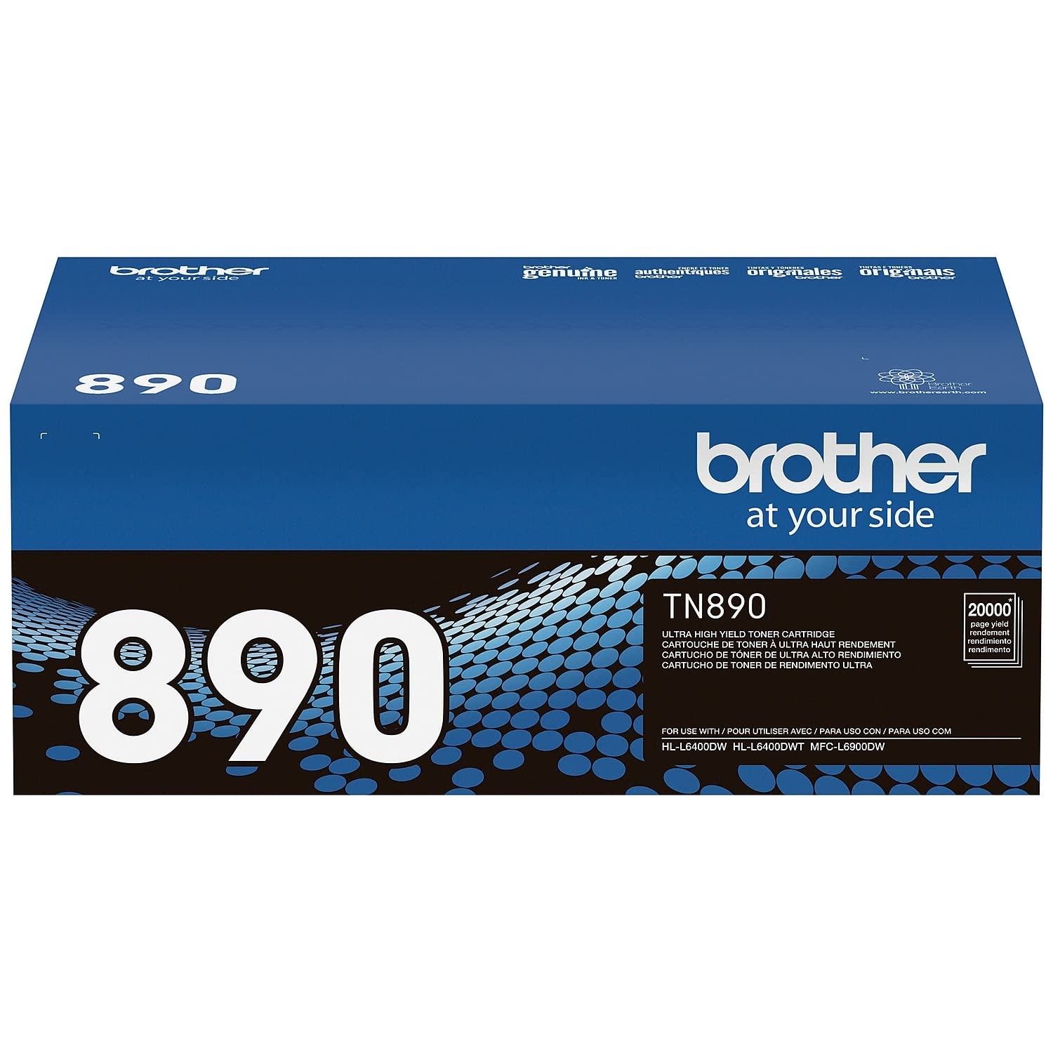 Brother Brand Name TN-890 Ultra High Yld Toner 20K YLD for HL-L6400DW TN890