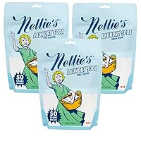 Nellie's Laundry Detergent Soda - 50 Load - Pack of 3