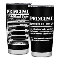 Principal Gifts, Principal Appreciation Gifts, 20oz Principal Tumbler, Principal Gifts for Men, Best Gift for Principal Day, Teacher Appreciation Day, Birthday, Retirement