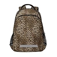 Speckled Leopard Backpacks Travel Laptop Daypack School Book Bag for Men Women Teens Kids
