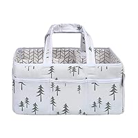 Mountain Baby Storage Caddy For Diaper Changing And Organizer For Newborn Essentials, 12 in x 6 in x 8 in