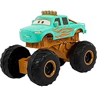 Mattel Disney and Pixar Cars On The Road Toys, Circus Stunt Ivy Vehicle, Jumping Monster Truck Inspired by Mattel Disney+ Show