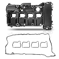 A-Premium Engine Valve Cover, with Gasket, Compatible with Mercedes-Benz C180 2011-2012, C200/E250 2011-2014, C250 2012-2015, E200 2012-2013, SLK200/SLK250 2012-2015, L4 1.8L, Replace # A2710101730