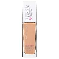 Maybelline New York Foundation, Superstay 24 Hour Longlasting Foundation, Lightweight Feel, Water and Transfer Resistant, 30 ml, Shade: 48, Sun Beige