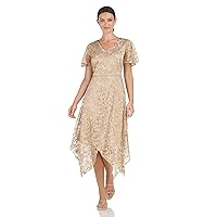 JS Collections Women's Emerson Handkerchief Dress