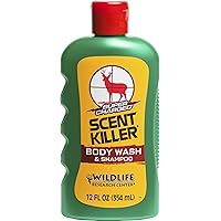 540-12 Scent Killer Body Wash, Yellow,Small