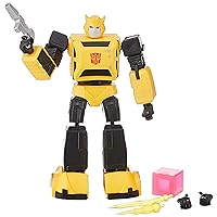 Transformers R.E.D. Robot Enhanced Design The Transformers G1 Bumblebee 6-inch Action Figure for Ages 8 and Up, F0741