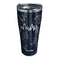 Tervis Harry Potter Marauder's Constellation Triple Walled Insulated Tumbler Travel Cup Keeps Drinks Cold & Hot, 30oz Legacy, Stainless Steel