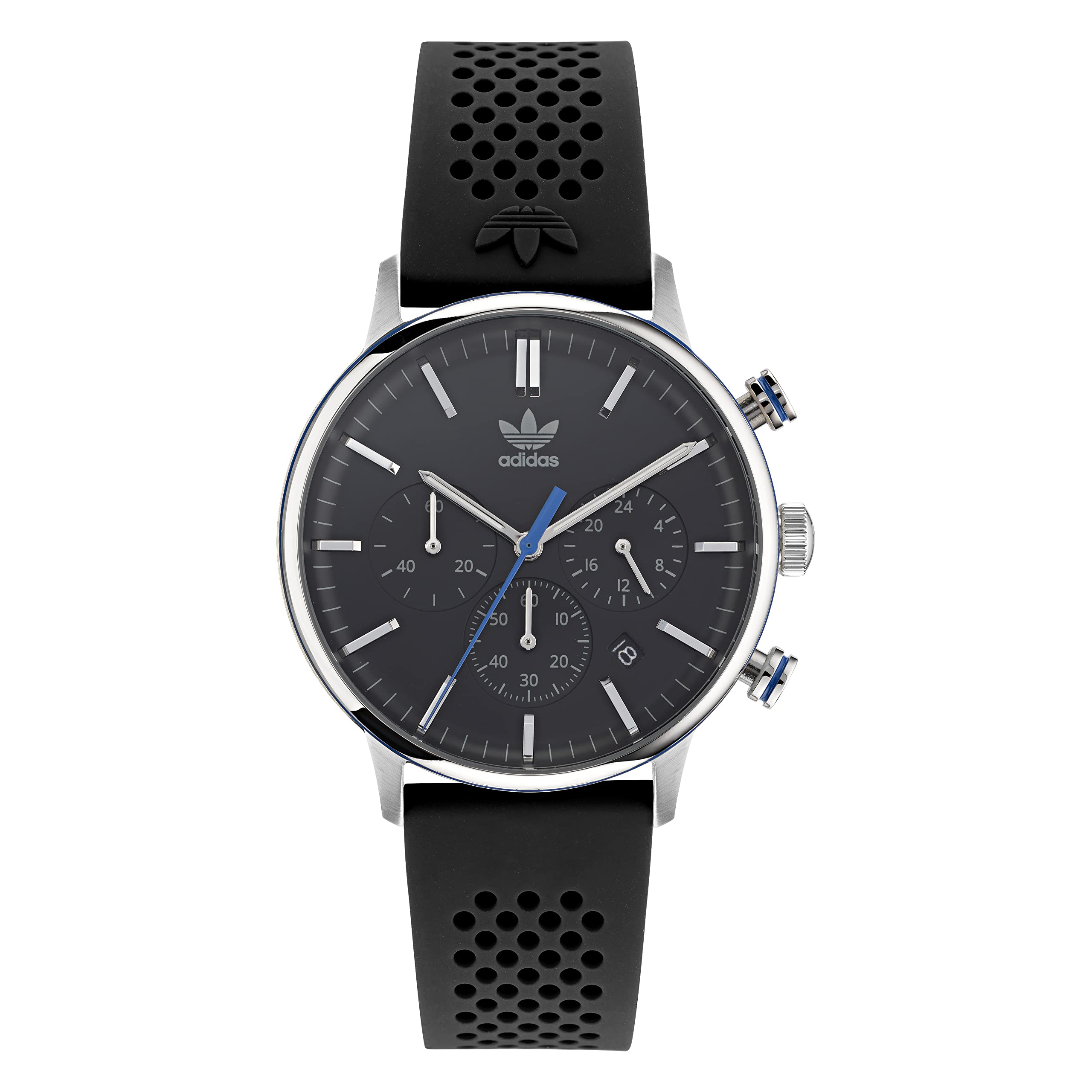 adidas Black Silicone Strap Watch (Model: AOSY220162I)