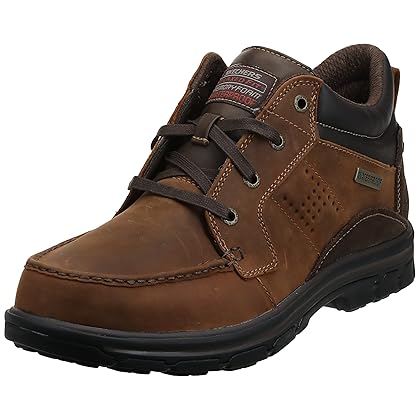 Skechers Men's Segment Melego Leather Chukka Waterproof Boot