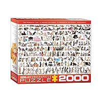 EuroGraphics The World of Cats Puzzle (2000-Piece) (8220-0580)