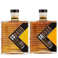 SOBOUR Rye Style & Bourbonseque Non Alcoholic Whiskey Bundle 700ml | Non Alcoholic Drinks – Bourbon Alternative | Premium Non Alcoholic Spirits by Spirits of Virtue | Imported by Think Distributors