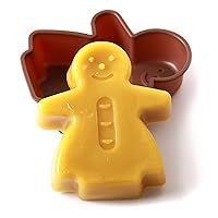 Gingerbread Woman Silicone Mould x 10