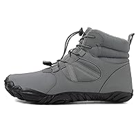 Mens Womens Barefoot Minimalist Shoes Winter Boots Zero Drop Sole Trail Running Sneakers Wide Toe Box