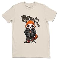 Red Panda Design Printed Bastard Red Panda Sneaker Matching T-Shirt