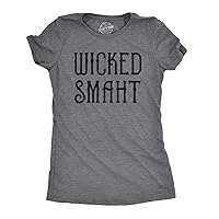Womens Wicked Smaht Tshirt Funny Boston Accent Smart Hilarious Tee