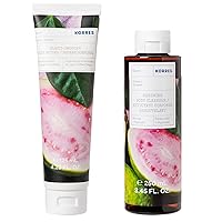 KORRES Guava Body Bundle | Elasti-Smooth Guava Body Butter 125 ml & Guava Renewing Body Cleanser 250 ml | 2 Piece