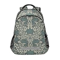 ALAZA William Morris Backpacks Travel Laptop Daypack School Book Bag for Men Women Teens Kids 4