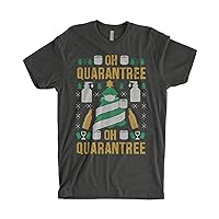Threadrock Men's Oh Quarantree Christmas 2020 T-Shirt