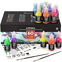 KINGART® Permanent Fabric Paint, Set of 30 Colors, 30ml Bottles, Washer &  Dryer Safe, Textile Paint for Clothes, T-Shirts, Jeans, Bags, Shoes, Art  and