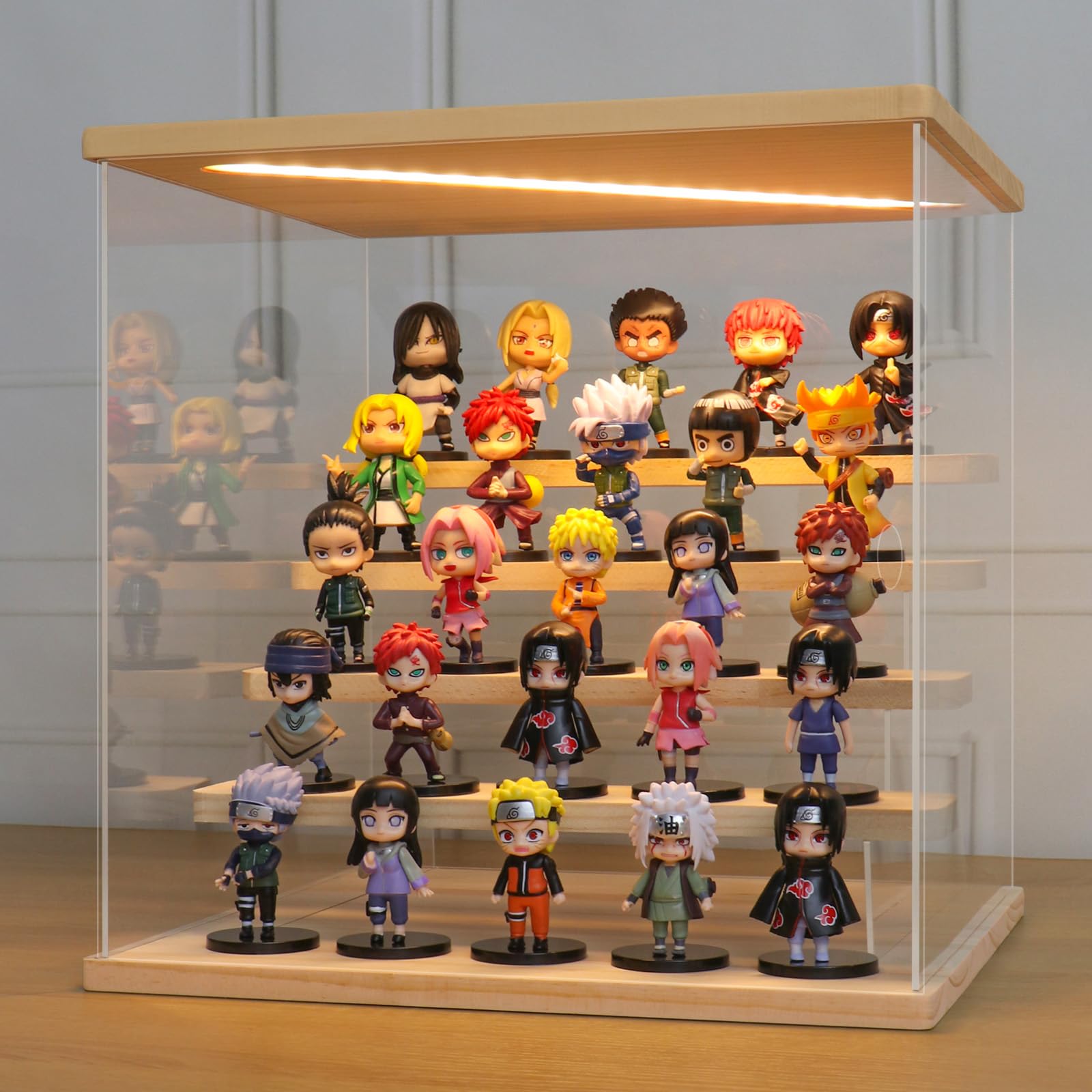 Anime Figurines in Arcade Display Case - FLAVORFUL JOURNEYSFLAVORFUL  JOURNEYS