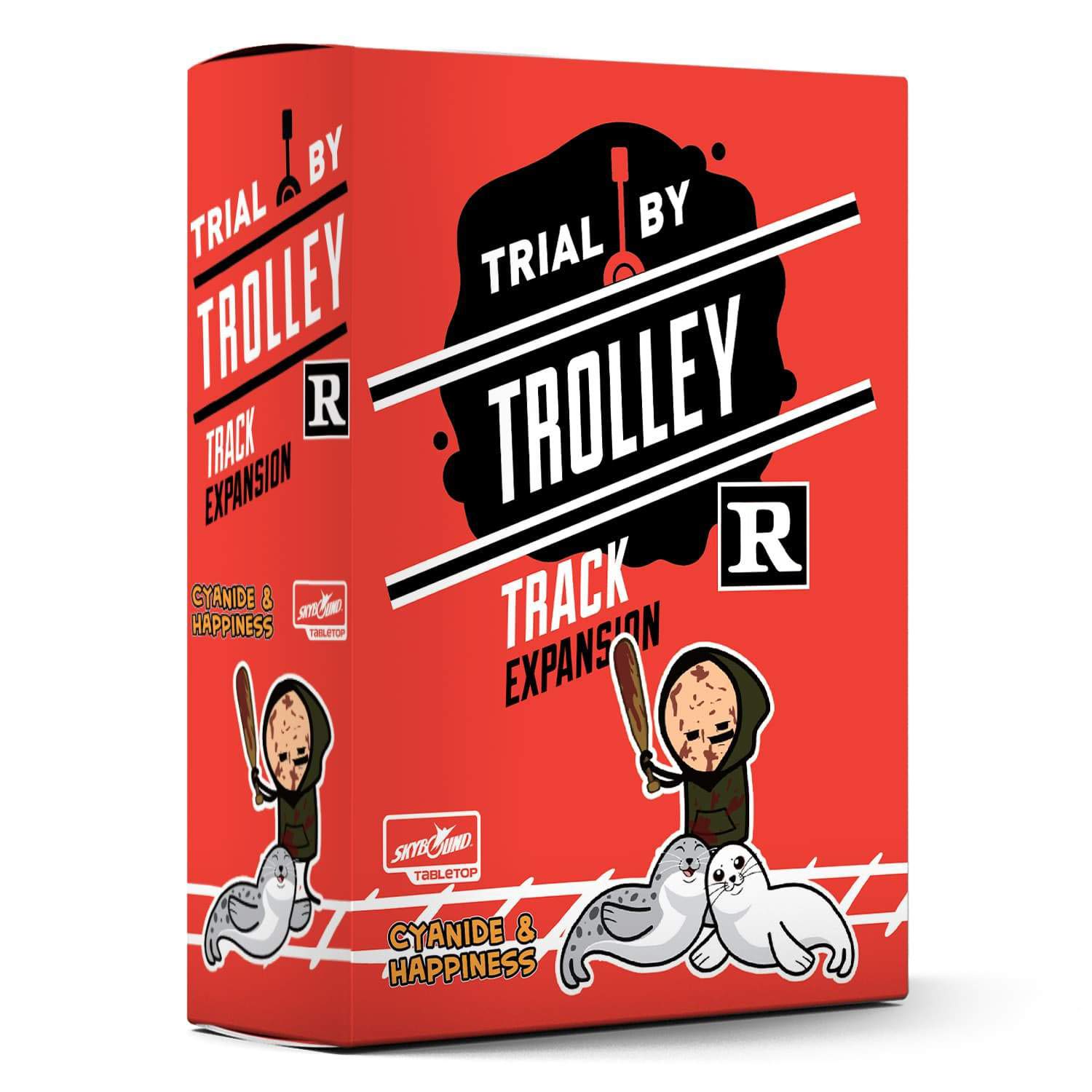 Skybound Games - Trial by Trolley: R Rated Track Expansion - Board Game