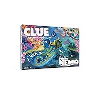 CLUE: Finding Nemo | Collectible Clue Game Based on Disney and Pixar’s Animated Films | Great for Family Game Night | Officially-Licensed Game with Familiar Locations and Iconic Characters