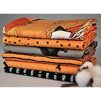 Goose Tales 6 Fat Quarters Bundle by J. Wecker Frisch for Riley Blake Fabrics, 1 1/2 Yards Total