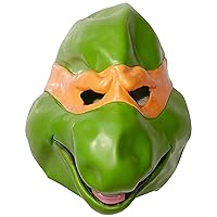 Nickelodeon Teenage Mutant Ninja Turtles Adult Michelangelo 3/4 Mask