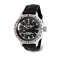 Vostok | Classic Amphibian Automatic Self-Winding Russian Diver Wrist Watch | WR 200 m | Amphibia 420270 | Fashion | Business | Casual Men's Watches