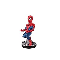 Exquisite Gaming: Marvel: The Amazing Spider-Man - Original Mobile Phone & Gaming Controller Holder, Device Stand, Cable Guys, Licensed Figure 8 Inch