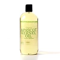 Mystic Moments | Apricot Kernel Organic Carrier Oil - 1 Litre - 100% Pure