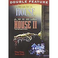 HOUSE (DOUBLE FEATURE) HOUSE (DOUBLE FEATURE) DVD Blu-ray VHS Tape