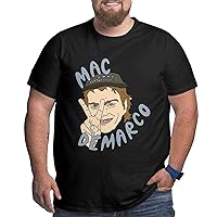 Mac Demarco Big Size T Shirt Men's Stylish Round Neck Tee Plus Size Short Sleeves Tops