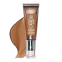 Revlon PhotoReady Candid Glow Moisture Glow Anti-Pollution Foundation with Vitamin E and Prickly Pear Oil, Anti-Blue Light Ingredients, without Parabens, Pthalates, and Fragrances, Cappuccino, 0.75 oz