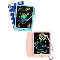 bravokids Toys for 3-6 Years Old Girls Boys, LCD Writing Tablet Doodle Board 10 Inch