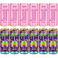 Alani Nu Energy Drink - Kimade and Witches Brew - 12 Pack Variety